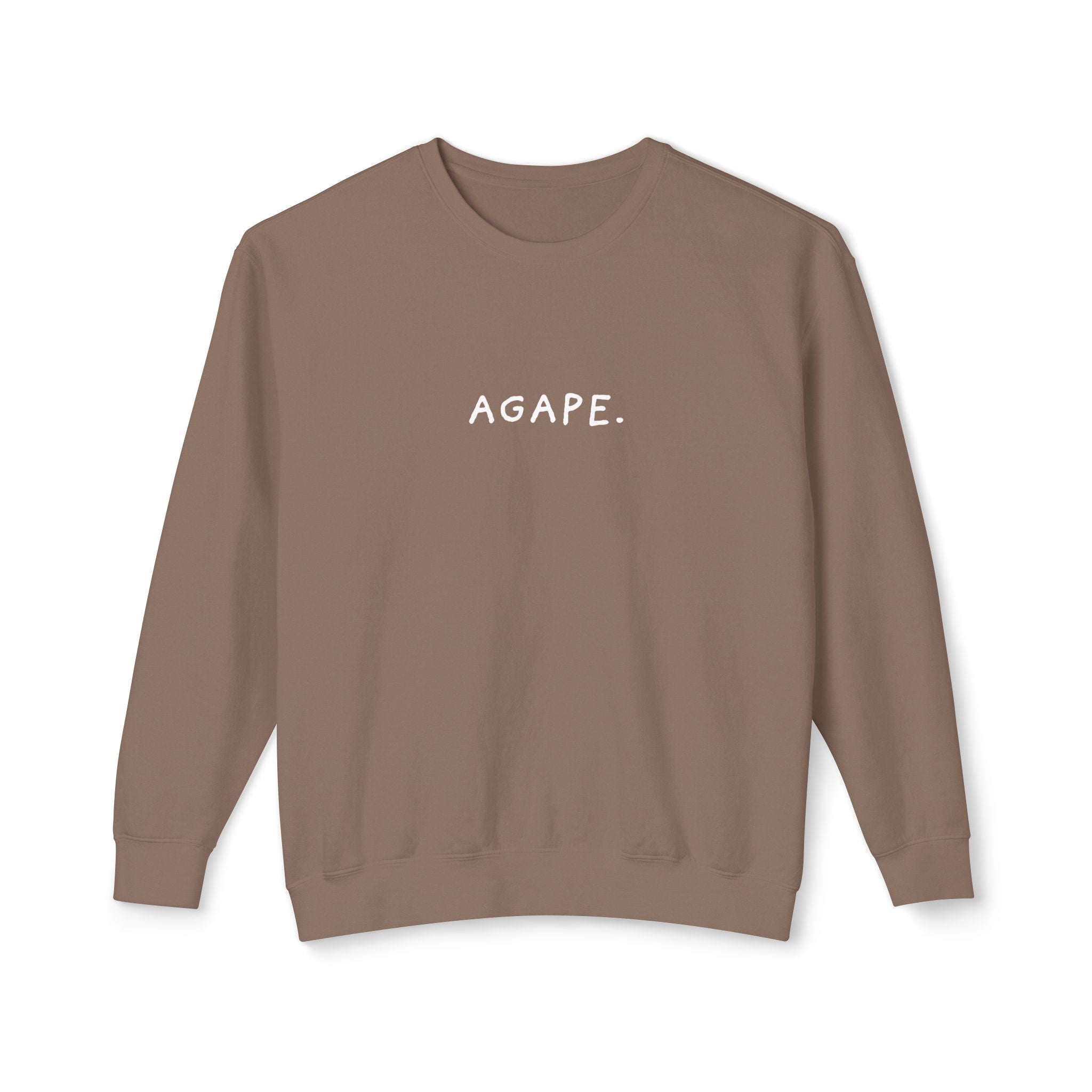 AGAPE. Unisex Lightweight Crewneck Sweatshirt
