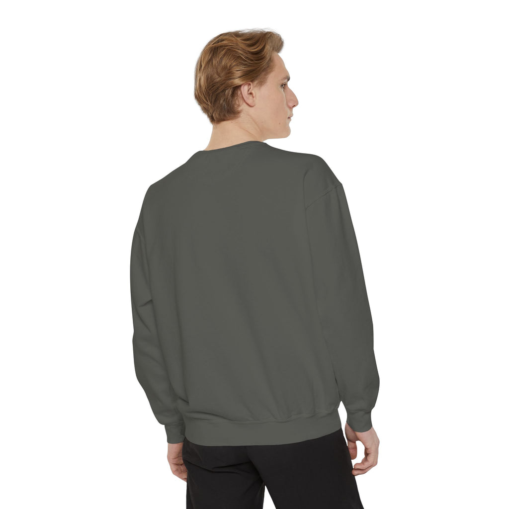 Love Like Jesus Embroidered Unisex Garment-Dyed Sweatshirt