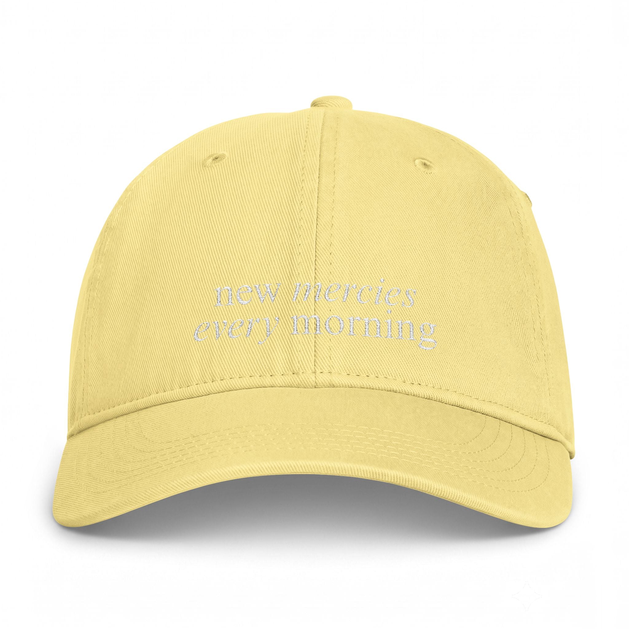 new mercies, every morning Coastal Washed Cap