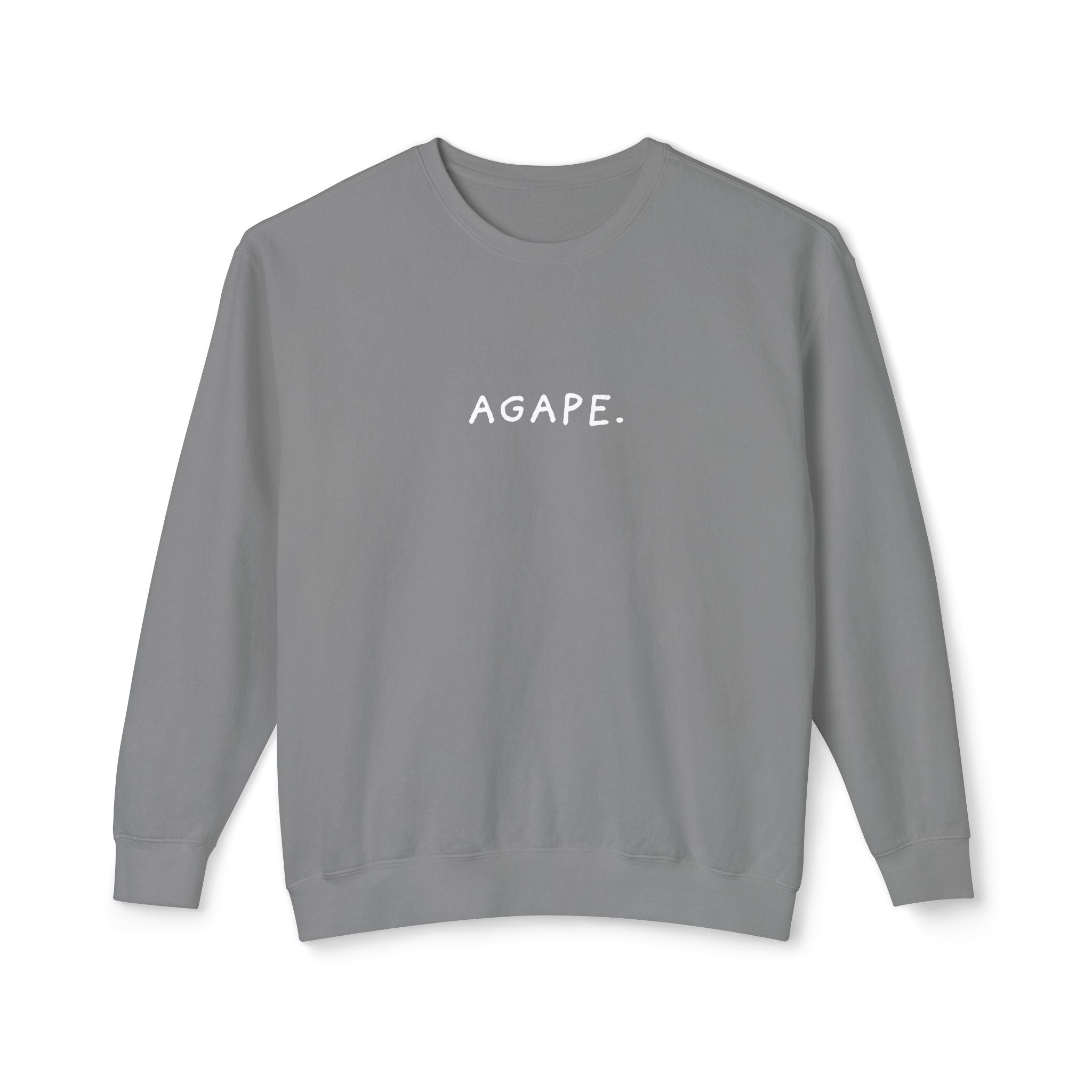 AGAPE. Unisex Lightweight Crewneck Sweatshirt