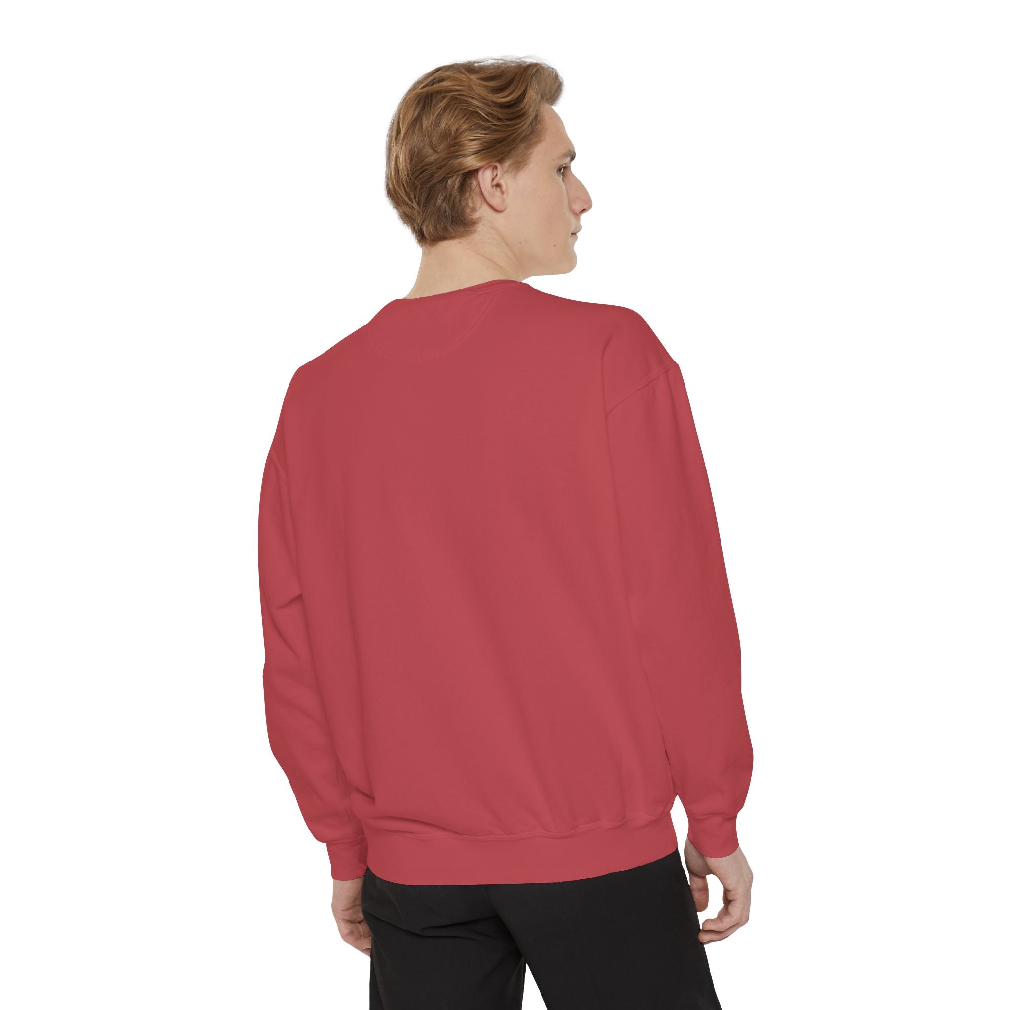 Love Like Jesus Embroidered Unisex Garment-Dyed Sweatshirt