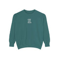 Love Like Jesus Embroidered Unisex Garment-Dyed Sweatshirt