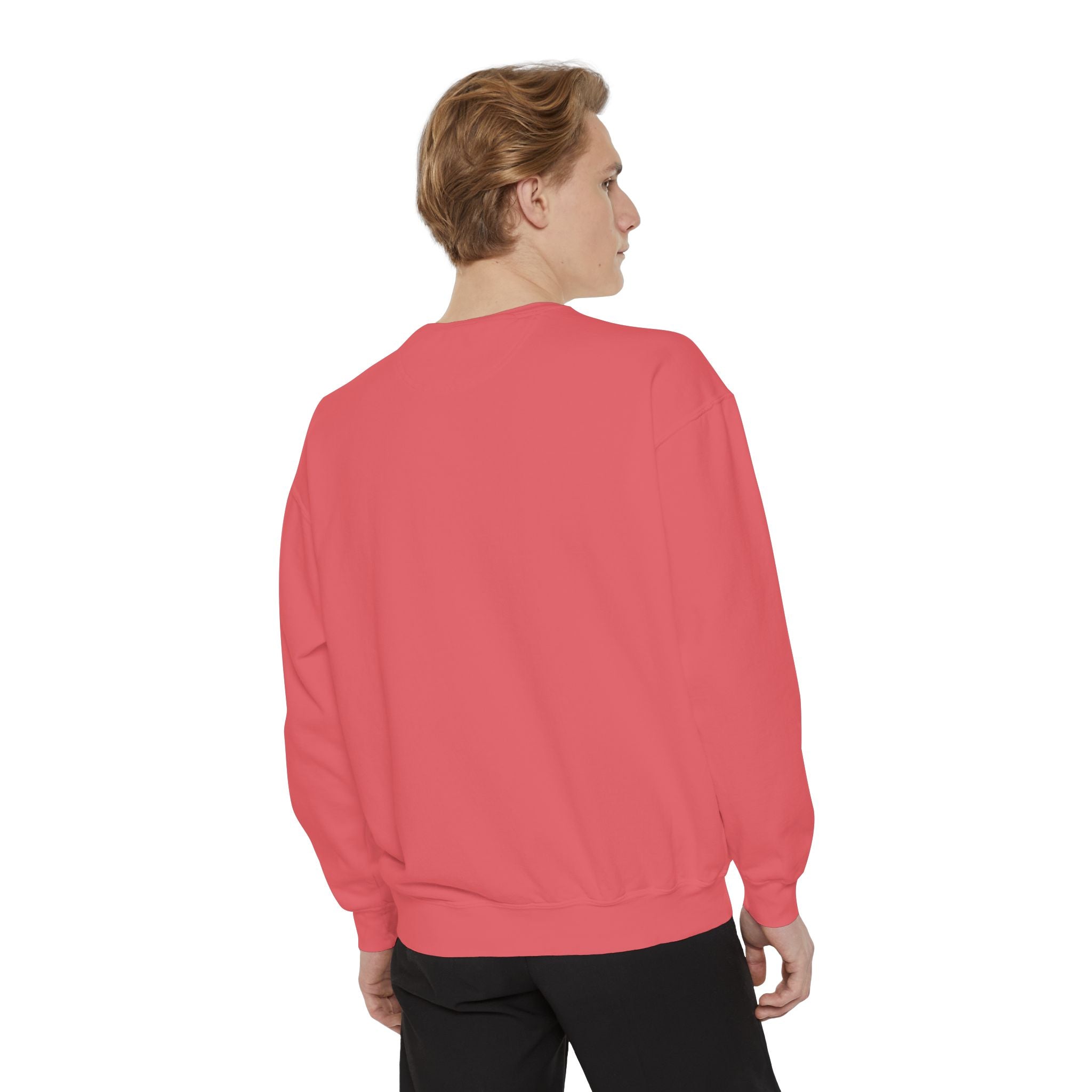 Love Like Jesus Embroidered Unisex Garment-Dyed Sweatshirt