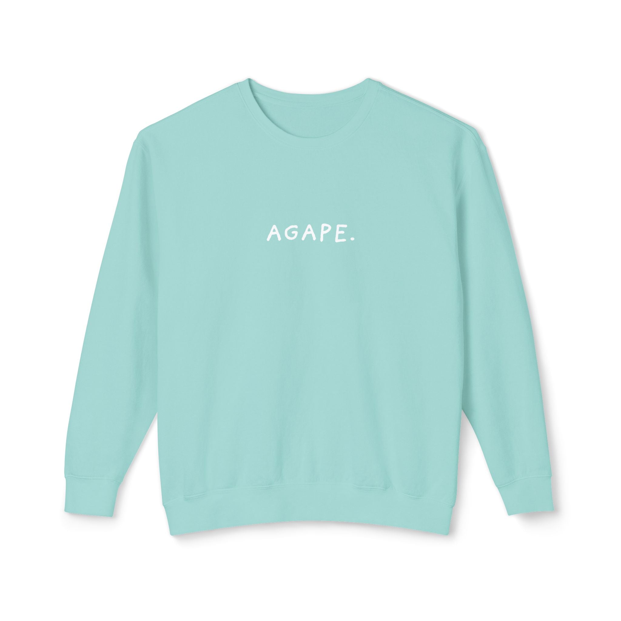 AGAPE. Unisex Lightweight Crewneck Sweatshirt