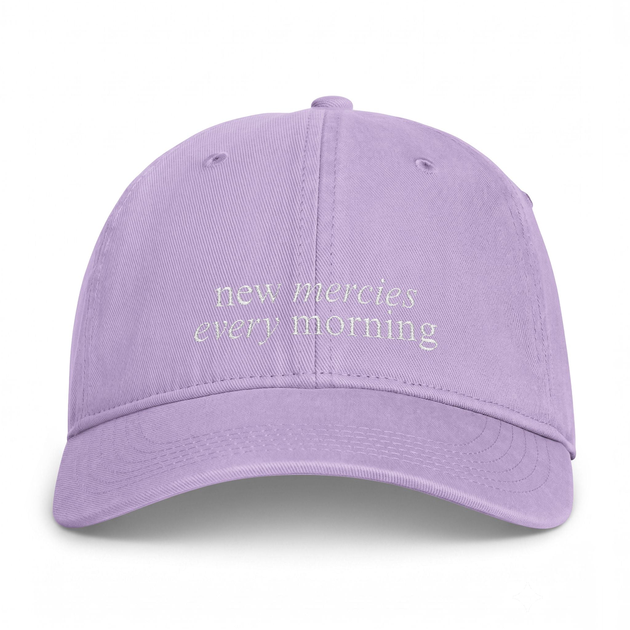 new mercies, every morning Coastal Washed Cap