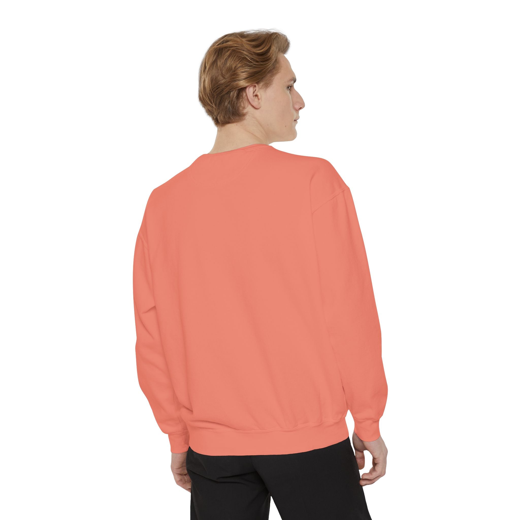Love Like Jesus Embroidered Unisex Garment-Dyed Sweatshirt